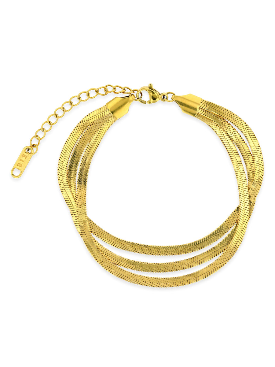Nickel-free hypoallergenic gold bracelet – Dubai Jewelry