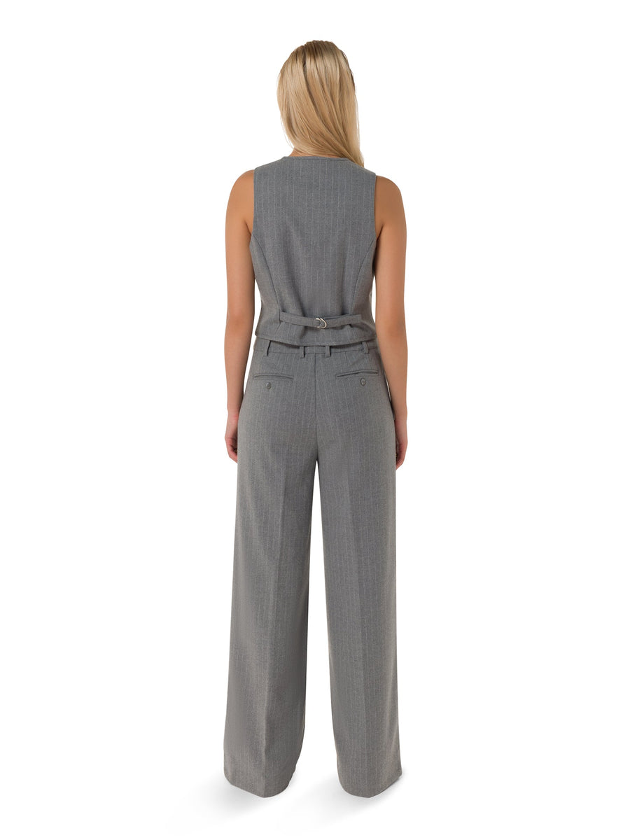 Le Parisien Luxe Wide Leg Trousers - ALALYA
